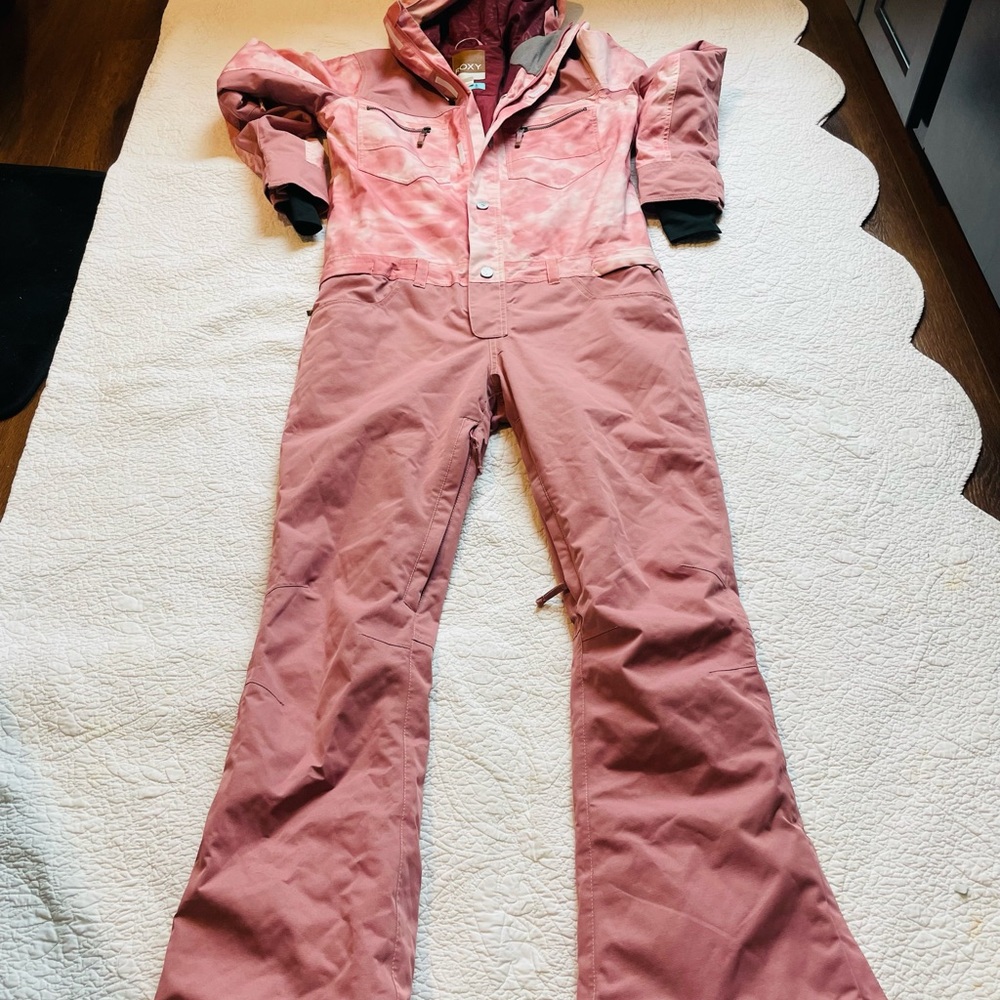 Roxy Formation One piece suit Tye dye pink Sz M